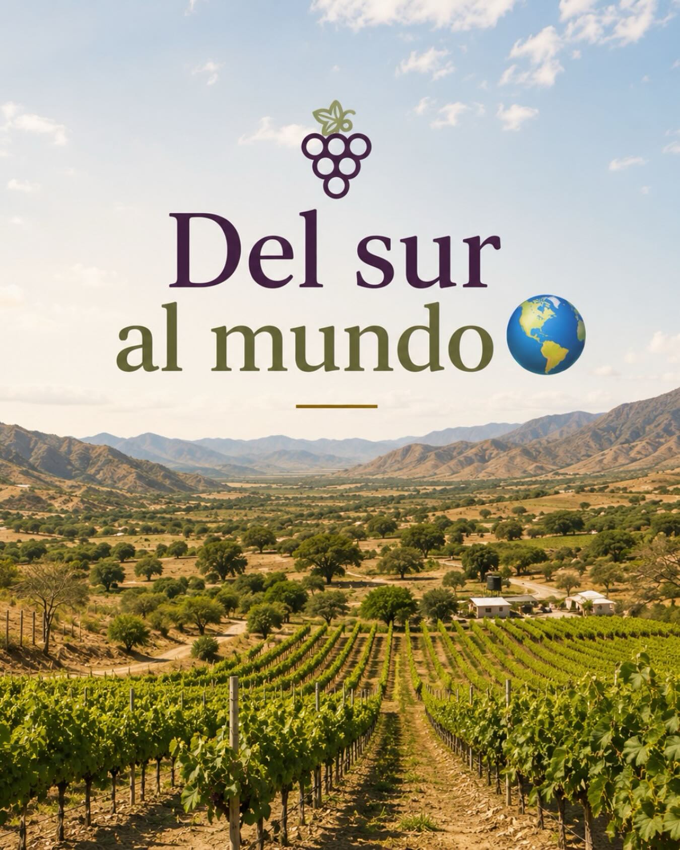 Publicación de Uvas del Sur en Instagram